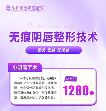 小陰唇整形手術(shù)費(fèi)用：香港與深圳嘅對(duì)比，邊度選擇更低